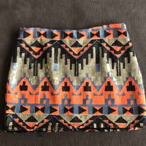 Sequin Aztec mini